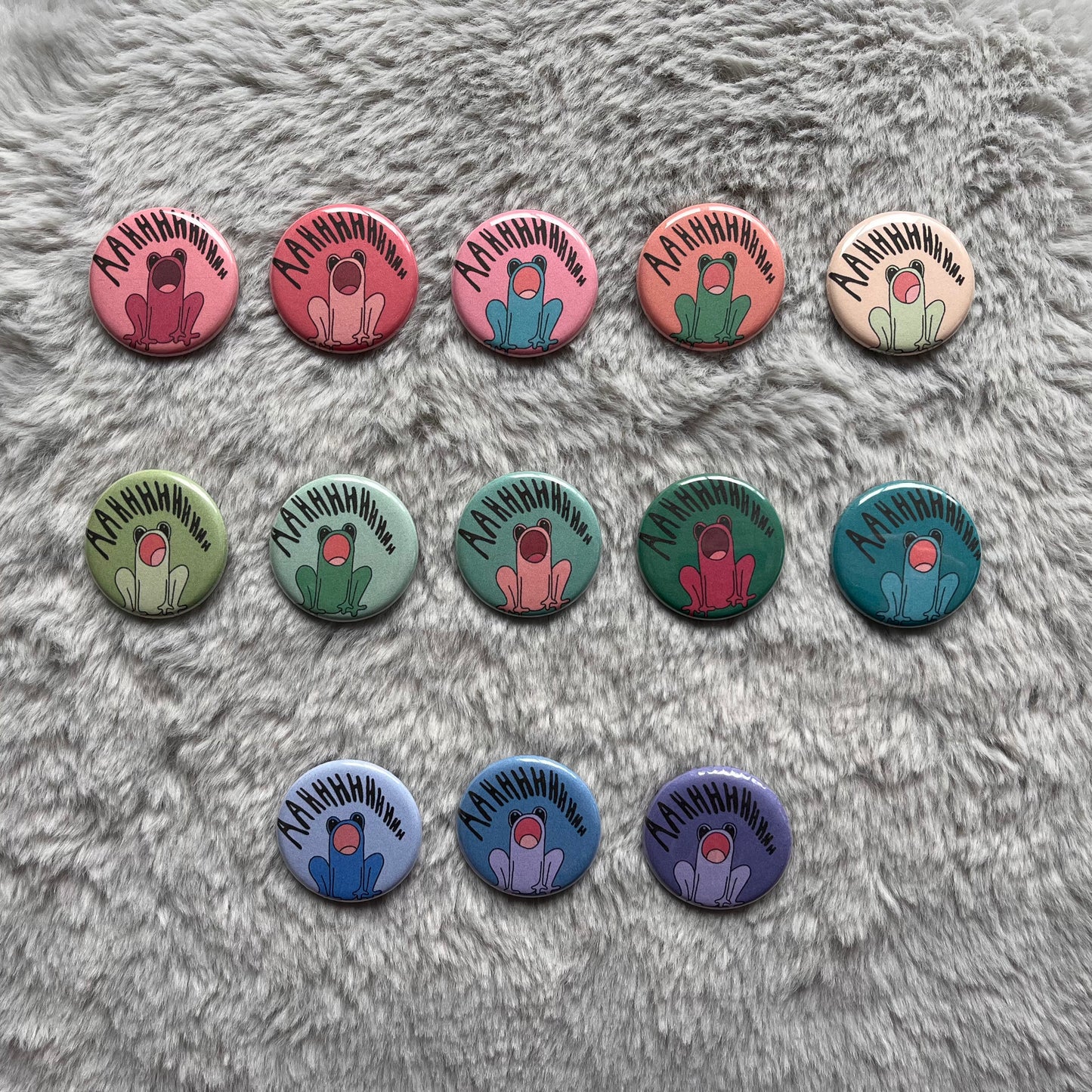 screaming frog pin