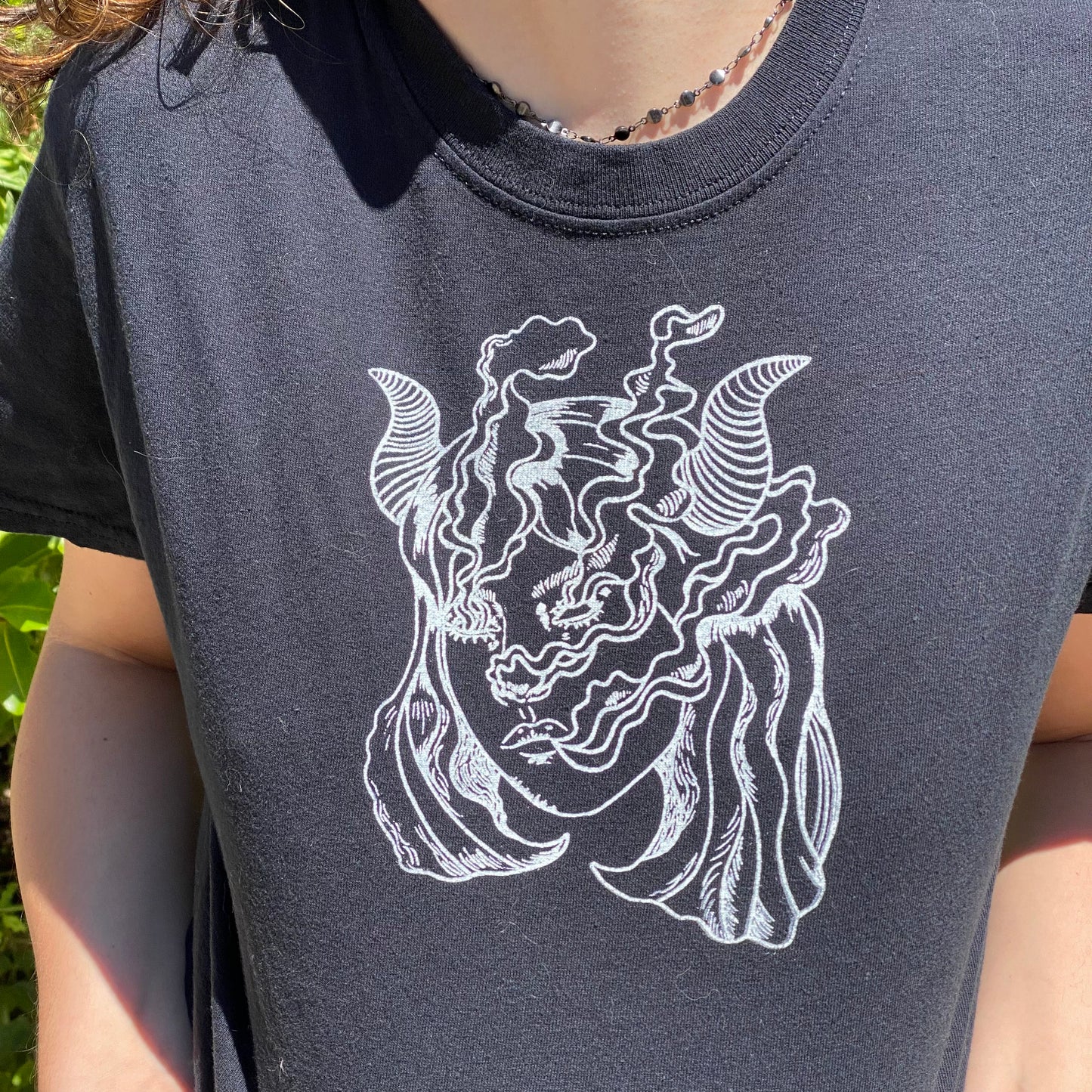horned girl graphic