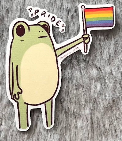 pride frog