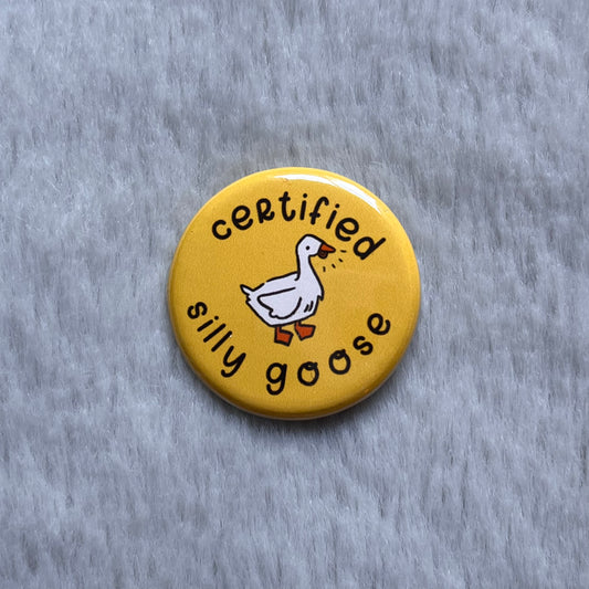 certified silly goose pin