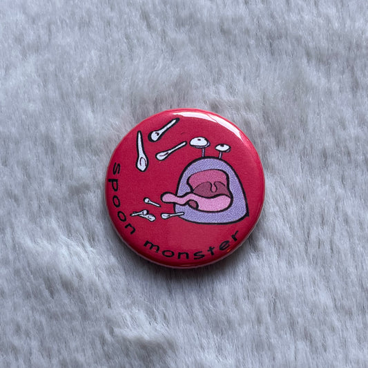spoon monster pin