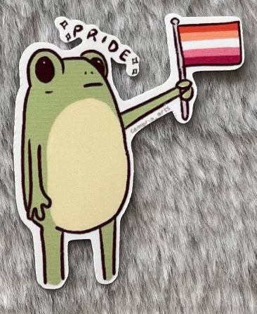 pride frog