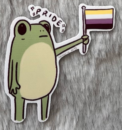 pride frog
