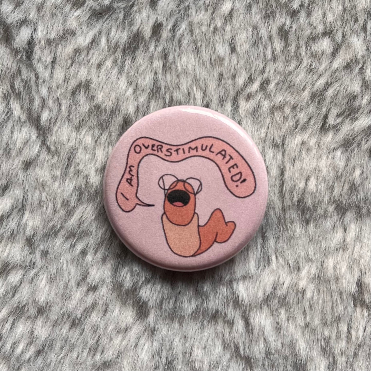 screaming worm pin